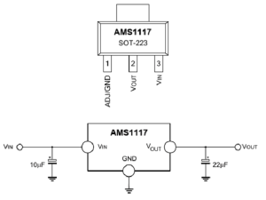 AMS1117是什么芯片 AMS1117引脚图及功能